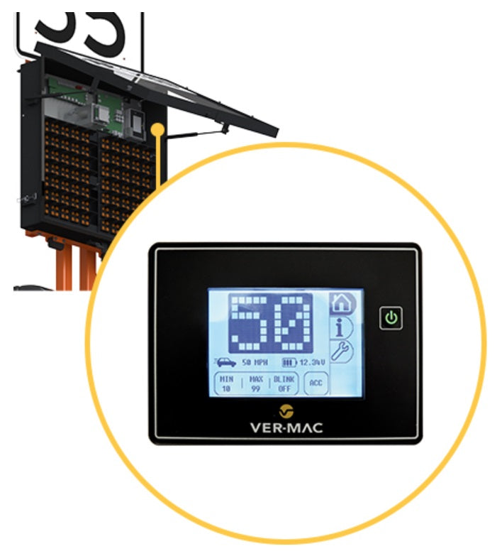 SP-710V PRO Series Radar Speed Signs