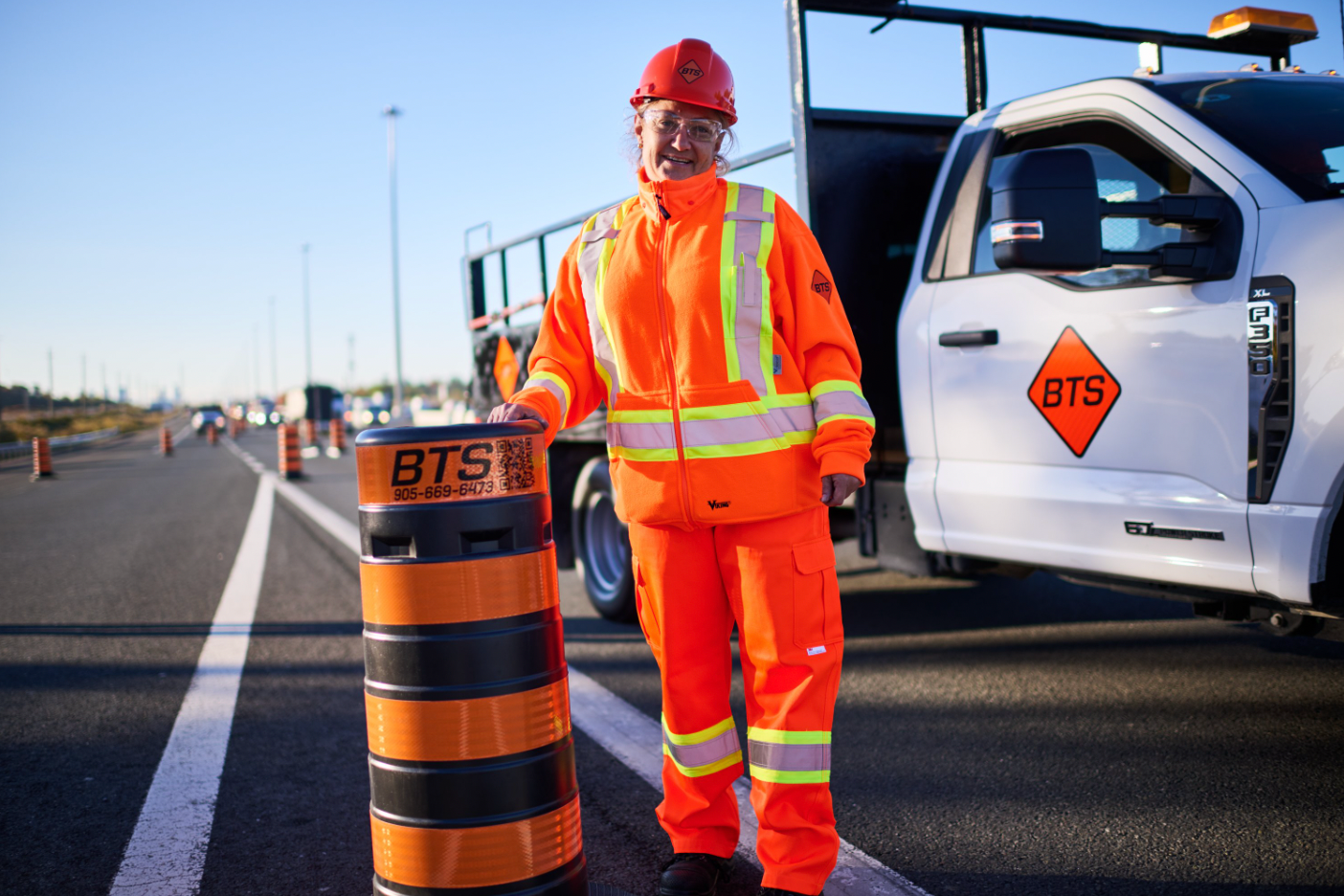 Use Cases of TC54 Traffic Barrels