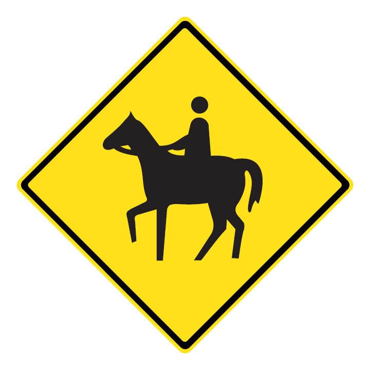 Center Rider Sign WC-22